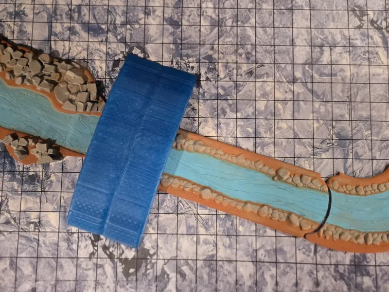 Set di terreno fluviale per RPG