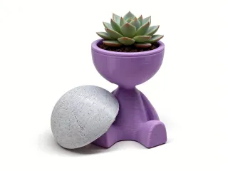 Mini Figure Storage Box, Mini Flower Pot, Night Light