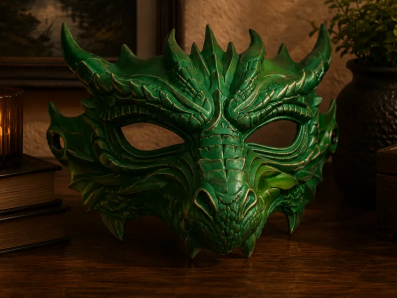 Fantasy Dragon Mask for Cosplay