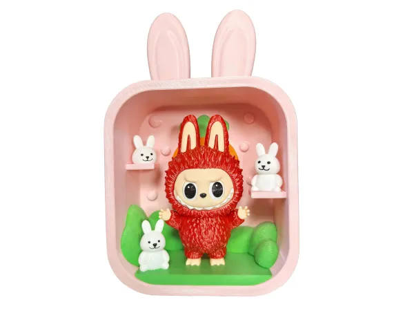 Rabbit-themed figurine display box兔子主题手办展示盒
