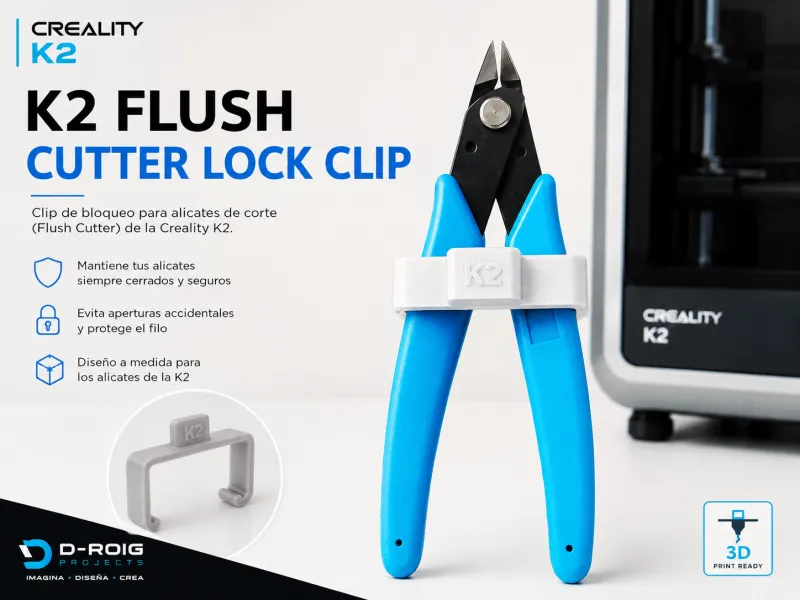 K2 Flush Cutter Lock Clip