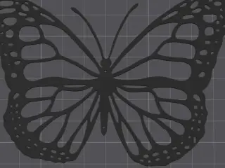 Wall decor butterfly