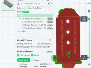 Base plate for Gladiator Track System
