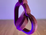 Heart Spinner Keychain – Interlocking Heart Fidget-0