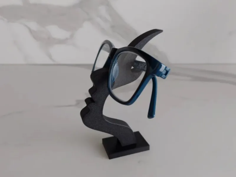 Soporte para gafas de escritorio