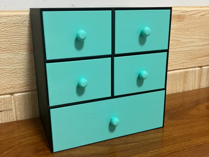 超省料模块化桌面抽屉盒 Ultra Material-saving Modular Desktop Drawer Box
