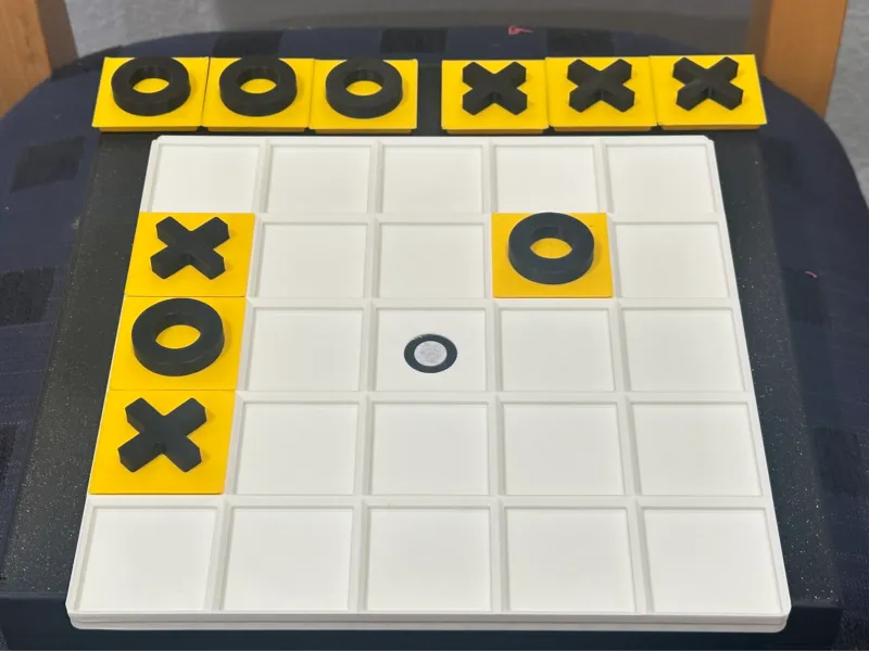 Seega – Juego de mesa de estrategia tradicional - Gridfinity