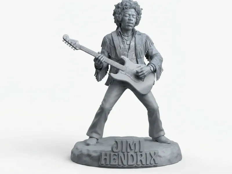 jimi hendrix statue