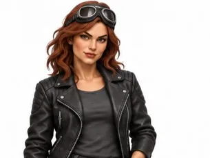 Motorista de Fuga Feminina dos Ladrões