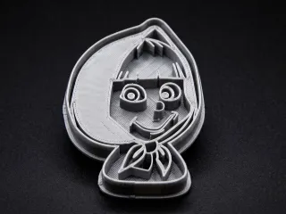 Masha cookie Cutter