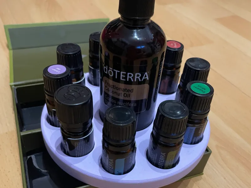 Houder voor essentiële oliën doTERRA Familiekit