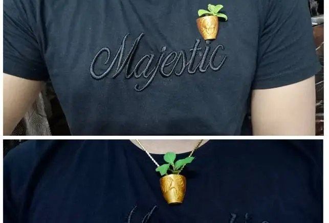 Plant pot pendant and badge collection-0