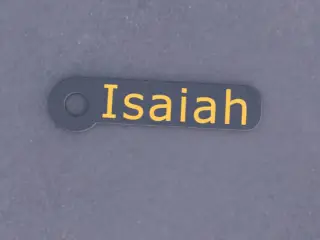 Isaiah NameTag
