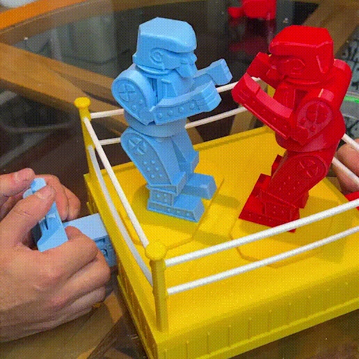 FULLY 3D PRINTED ROBOTS BOARD GAME (2 PLAYERS)