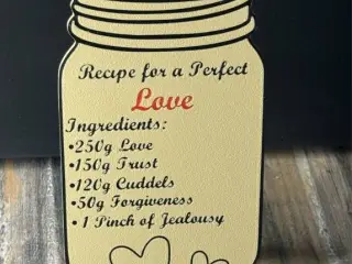 Recipe for a perfect Love