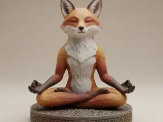 Zen Fox Meditation Spirit – Noah0x03