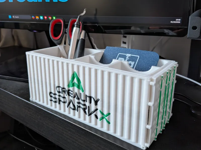 Organiseur de bureau porte-conteneurs Creality Sparkx