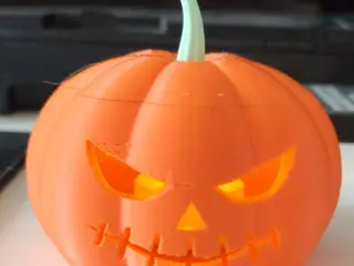 Halloween Pumpkin LED Tealight Holder