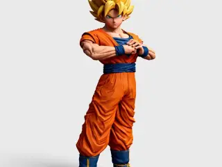 Goku Sculpture Fan Art