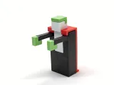 Minecraft Style Vampire Building Block Toy Figure-0
