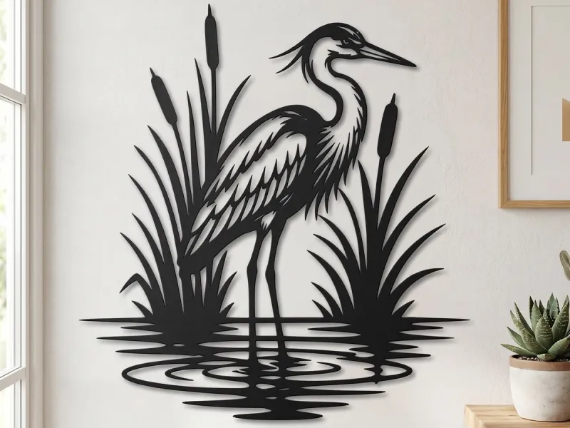 WallArt - Lago de Pássaros