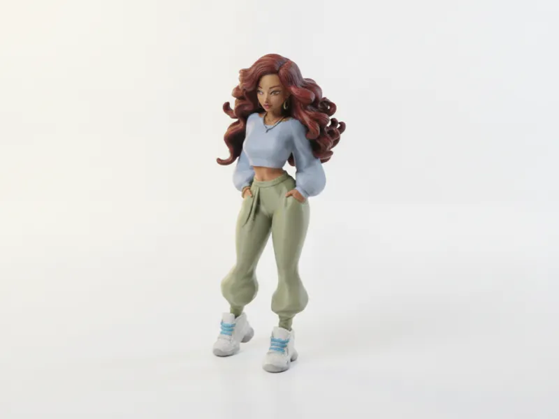 ビヨンセ フィギュア セレブミュージシャン 3Dプリント可能