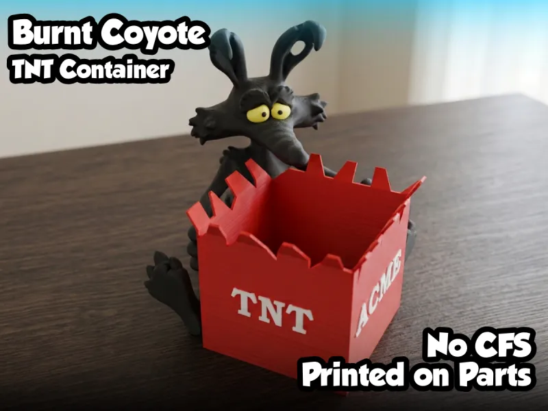 Burnt Coyote + TNT Container - No CFS