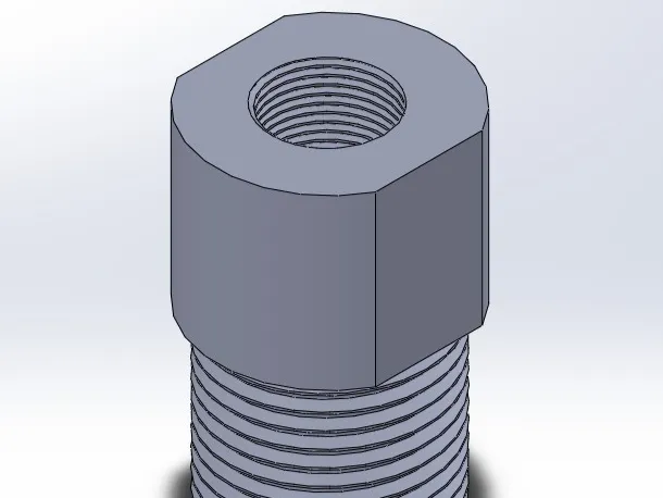 1/2-28 (Female) x 7/8-14 (Male) Thread adaptor