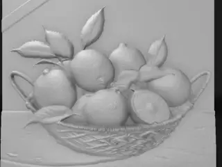 basket of lemons with leaves