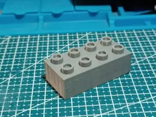 Mattoncino costruzioni 2x4 - construction brick 2x4