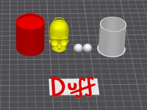 Souvenir Homero Duff