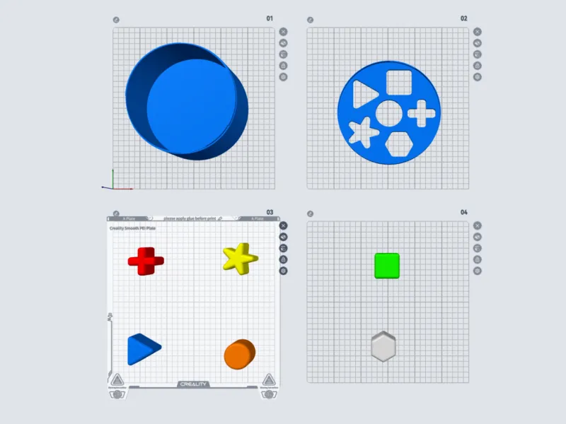 Shape Sorting for child development