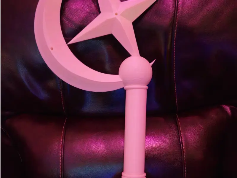 Staff of the Lunar Witch - 5mm LED Ready