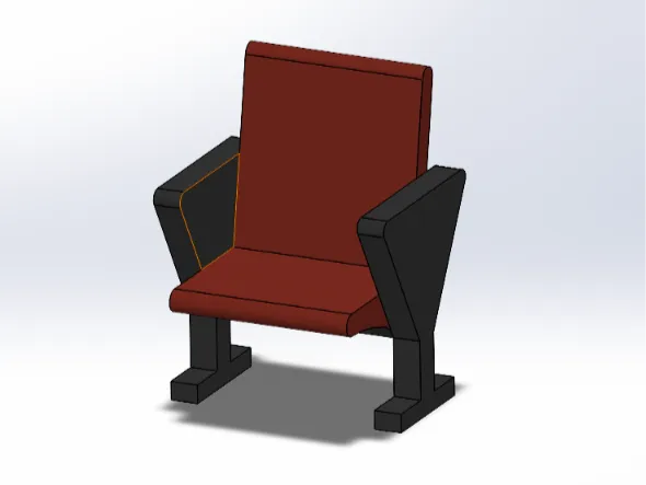 Butaca para maqueta, teatro, cine, auditorio etc. 1:50