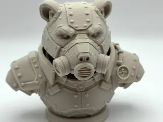 Bear Steampunk Bust