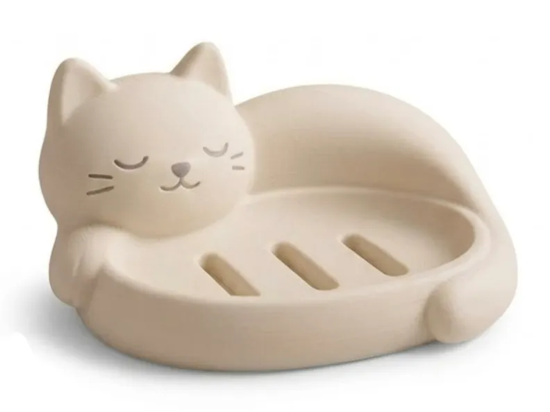 saboneteira de gato