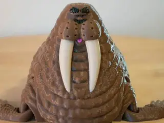 Articulated Funny Walrus with moustache
