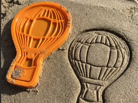Hot Air Balloon Sand & Play-Doh Mold