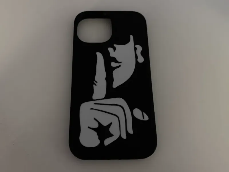 iPhone 15-hoesje - Ssst