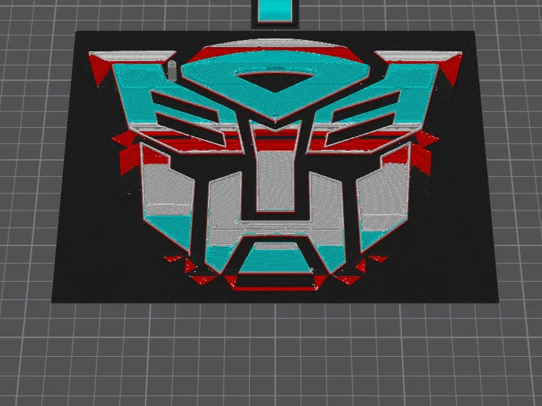 Autobot Logo Hueforge Relief