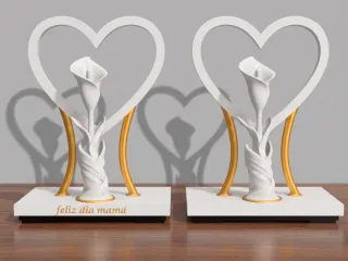 Base Corazón Elegante - Edición Especial