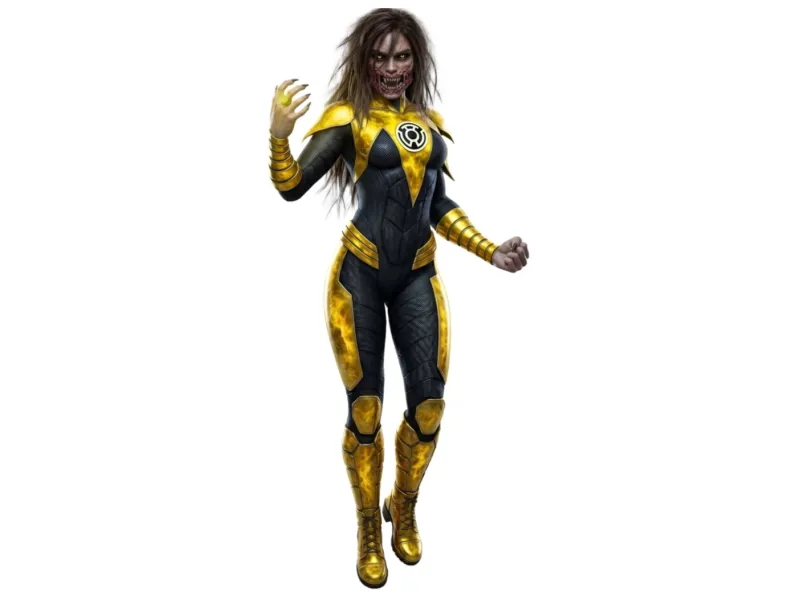 Yellow Lantern Villainess Character