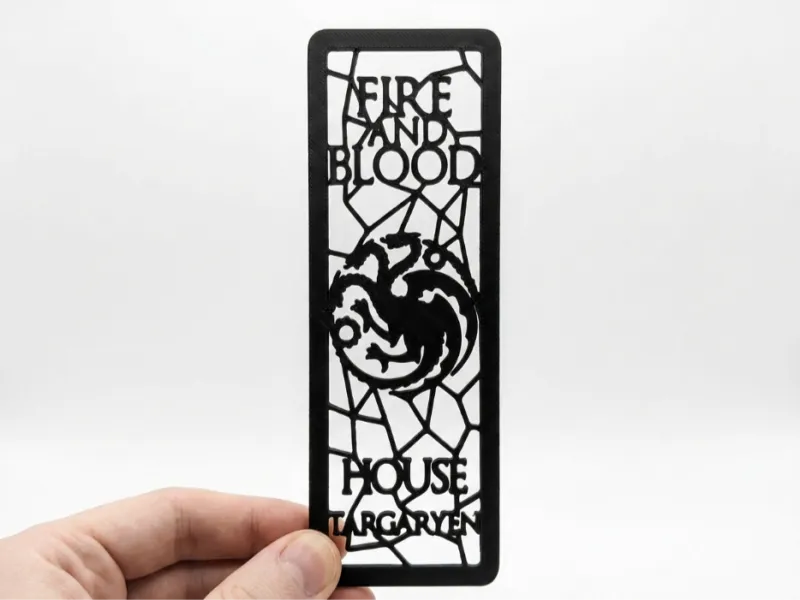 Game of Thrones House Targaryen Bookmark