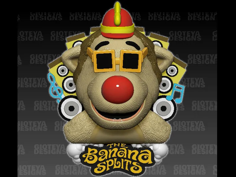 The Banana Splits Adventure Hour Drooper The Lion