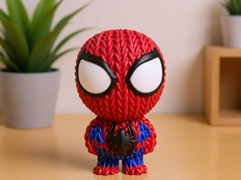 Spiderman - Crochet - No Supports