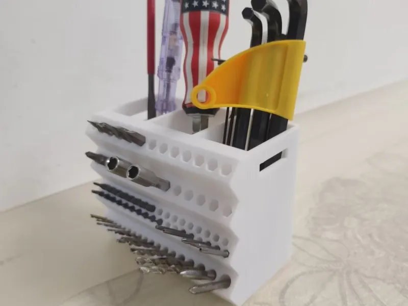 Opbergdoos voor bitgereedschap - Compatibel met pegboard