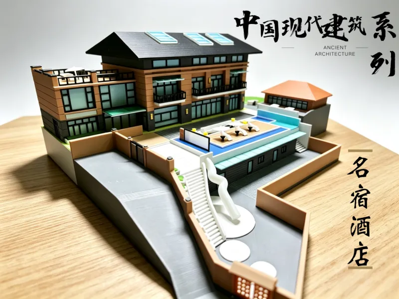 Butik Otel - Minyatür Model