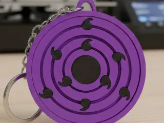 hagoromo rinegan keyring