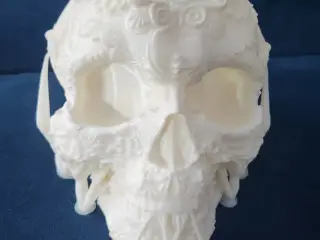Flower Skull Bowl