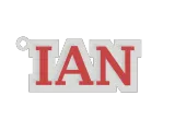 Llavero nombre IAN-0
